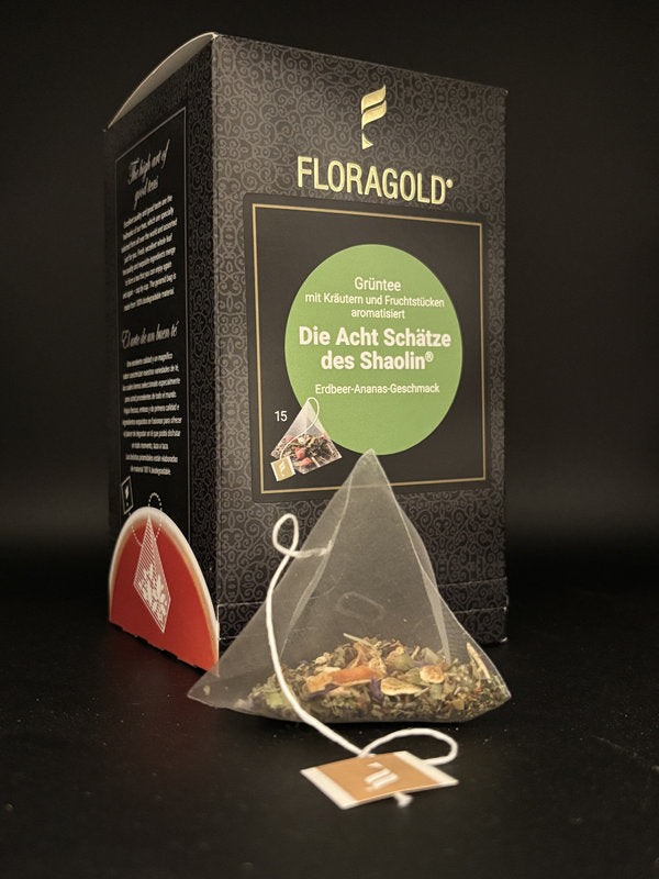 Floragold Grüntee Die Acht Schätze des Shaolin