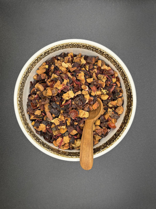 Früchtetee, lose, Zimt, Vanille, Winter, Advent