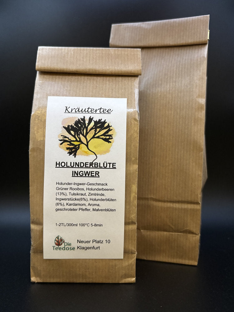 Holunderblüte-Ingwer