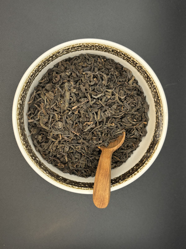 Schwarztee, lose, Pu Erh, grob, intensiv, Bio