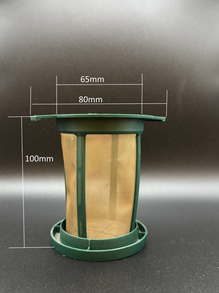 Edelstahl Microfein Dauerfilter