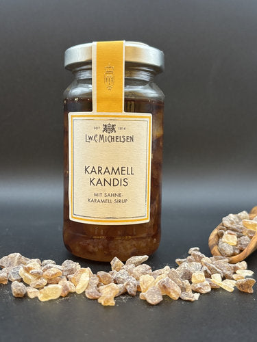 Karamell Kandis – Süßer Kandiszucker mit Sahne-Karamell-Aroma