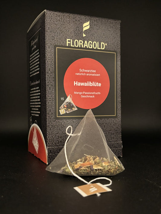 Floragold Schwarztee Hawaiiblüte