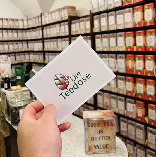 Die Teedose Geschenkgutschein