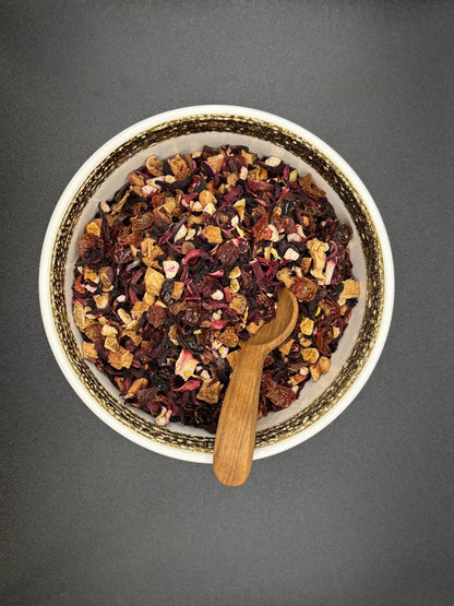 Früchtetee, lose, Zitrus, fruchtig, spritzig