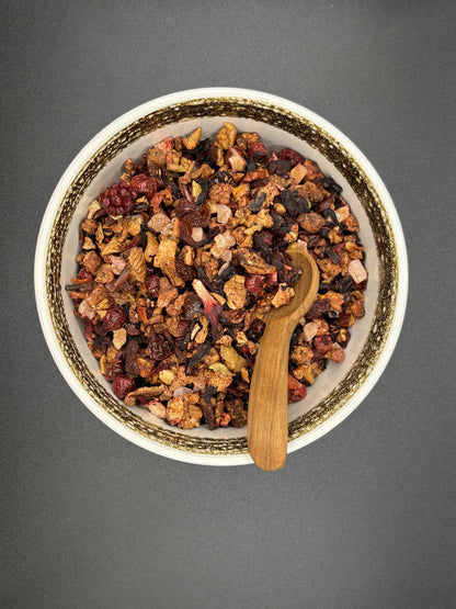 Früchtetee, lose, Kirschen, fruchtig, Beeren