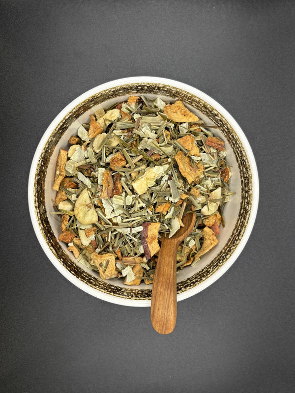 Früchtetee, lose, Banane, Kokos, exotisch