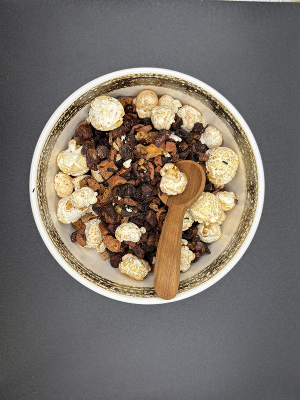 Früchtetee, lose, Popcorn, Beeren, fruchtig
