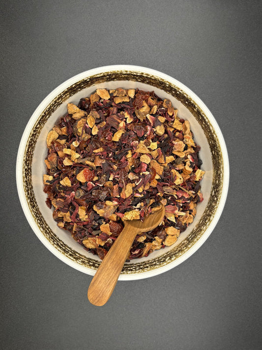 Früchtetee, lose, naturbelassen, Bio, Beeren