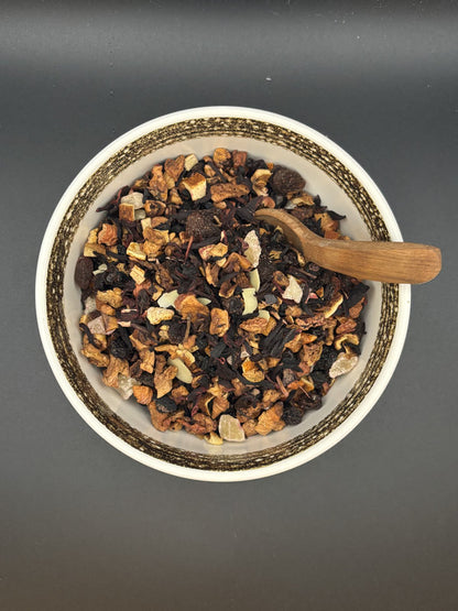 Früchtetee-Punsch mit Vanille-Marzipan-Note