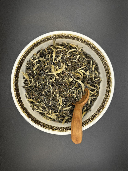 Grüner Tee, lose, lieblich, weißer Tee