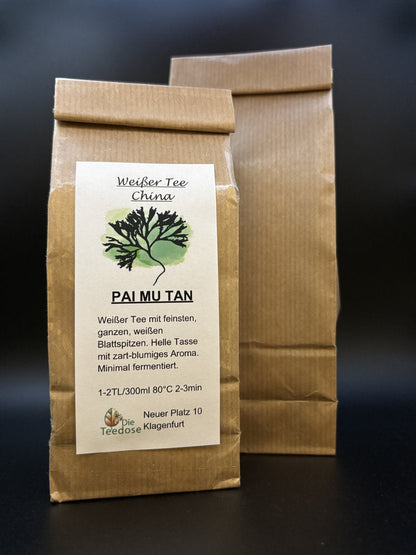 Bio Weißer Tee China Pai Mu Tan