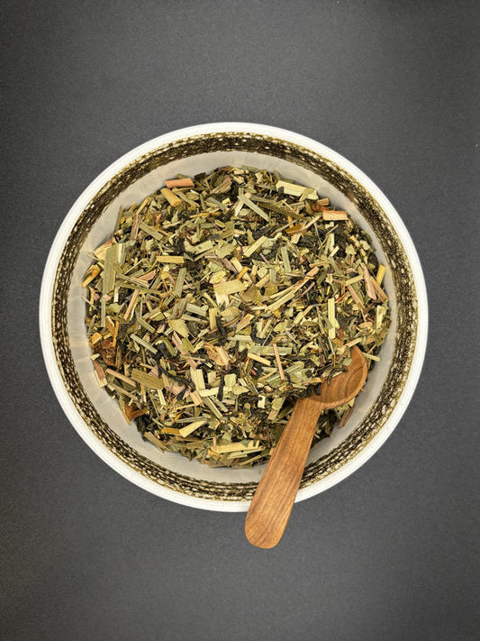 Kräutertee, lose, Lemongras, Zitrus, Mate