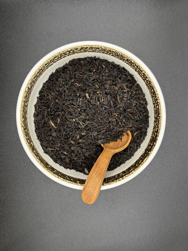 Schwarztee, lose, Trüffel, Macadamia, Schokolade
