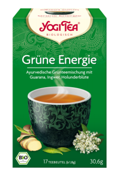 Yogi Tee Grüne Energie