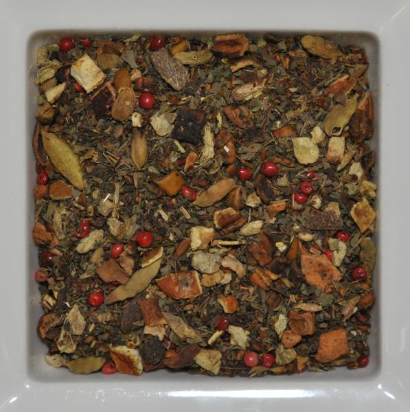 Ayurvedischer Kräutertee Tulsi Orange-Ingwer